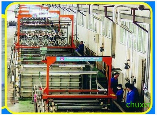 OEM производственной линии алюминиевого эпицентра деятельности движения гальванизируя