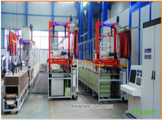 Управление PLC производственной линии смертной казни через повешение бочонка гальванизируя